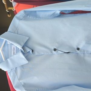 COPY - Boys light blue buttom up shirt